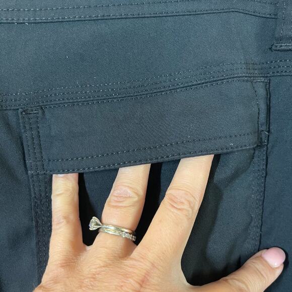 The North Face Men's Black Nylon Hiking Convertible Pants Zip Off Shorts XL - Picture 13 of 16